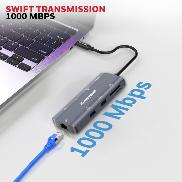 Honeywell Type C Docking Station - 9 In 1