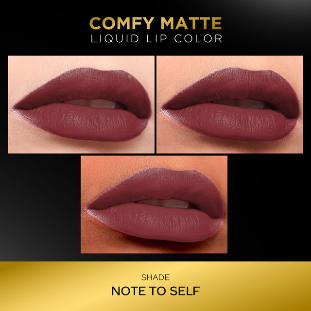 Faces Canada Comfy Matte Lip Color - Note To Self 07 | Nourishing Ingredients