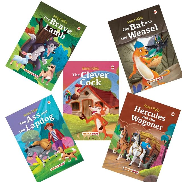 Story Book for Kids (Set of 10 Books) Moral Stories - Bedtime Stories