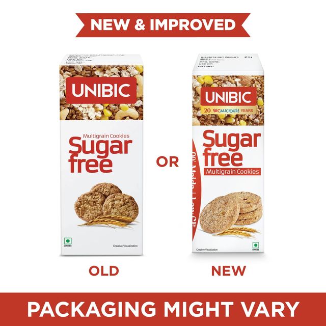 Unibic Sugar Free Multigrain Cookies |0% Maida | Low GI