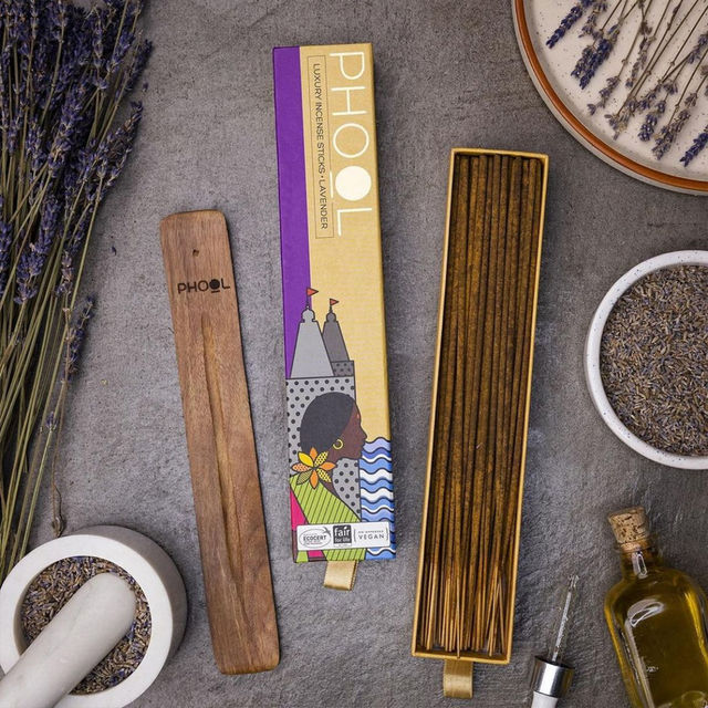 Phool Lavender Agarbatti 100% Natural Certified Incense Sticks