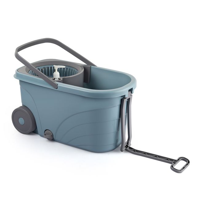 Cello Max Clean Bucket Spin Mop, Grey