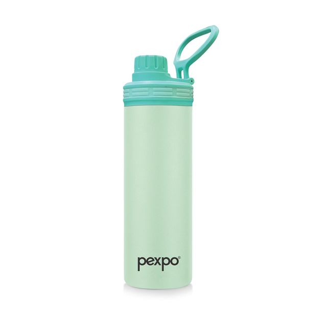 Pexpo Texas Stainless Steel Hot & Cold Vacuum Insulated Flask - 500 ml | Sea Green