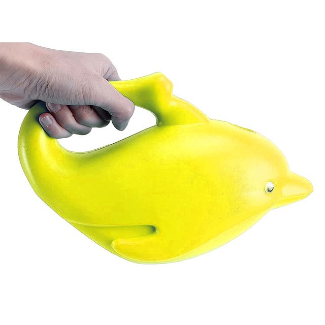 Go Hooked Plastic Dolphin Shape Kids Watering Can For House Plants and Garden