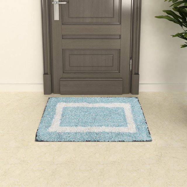 Status Plush Mat 38 x 58 Cm | Sky Blue
