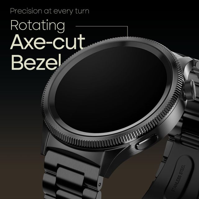 Noise NoiseFit Halo 2 Smartwatch - Elite Black