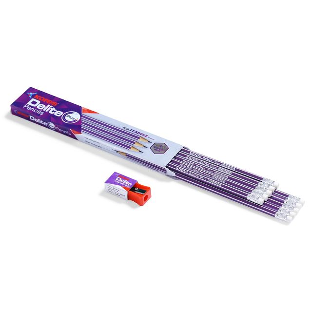 Kores Delite Plus Pencils | Packet Of 10 Pencils