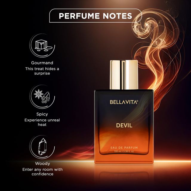 BELLAVITA Unisex Devil Edp Long Lasting Perfume For Men And Women