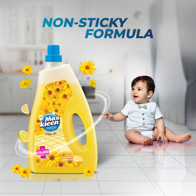 Maxkleen Citrus Joy Disinfectant Floor Cleaner | Can