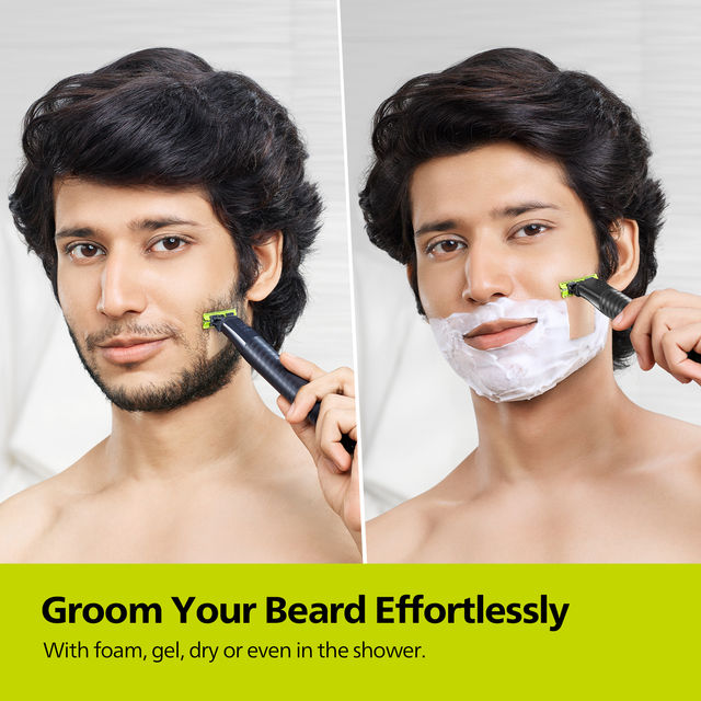 Philips OneBlade Hybrid Trim Edge Shave|Patented Blade|Designed for Skin Comfort|QP1424/10