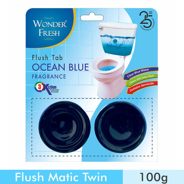 Wonder Fresh Flushmatic Toilet Cleaner Blocks 100 g Combo