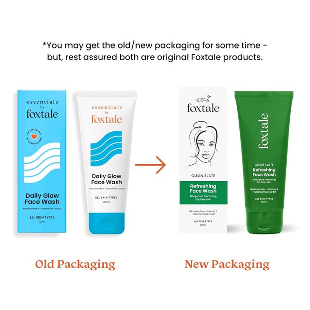 Foxtale Refreshing Face Wash with Niacinamide(Tube)