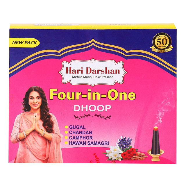 Hari Darshan Four In One Dhoop | 16 Sticks