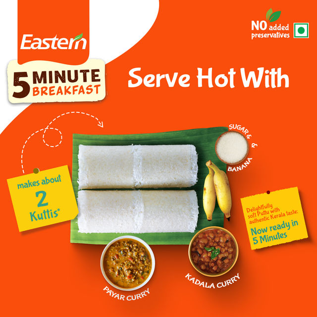 Eastern 5 Min Instant Breakfast Puttu Ready Mix