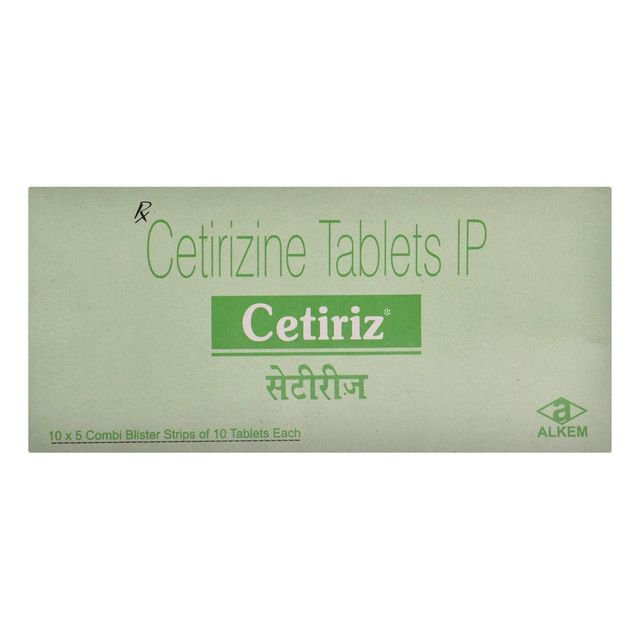 Cetiriz 10Mg Tablet