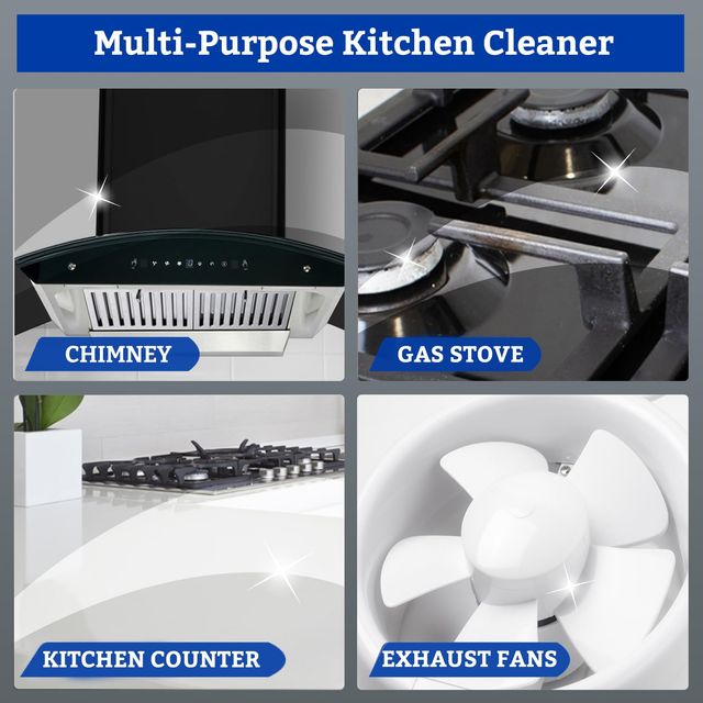Klenzmo Chimney Cleaner And Kitchen Degreaser (400ml) & Klenzmo Silver Cleaner (250ml) Combo