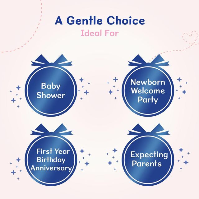 Chicco Love Baby Care Gift Set For Babies | Blue | 0+ months