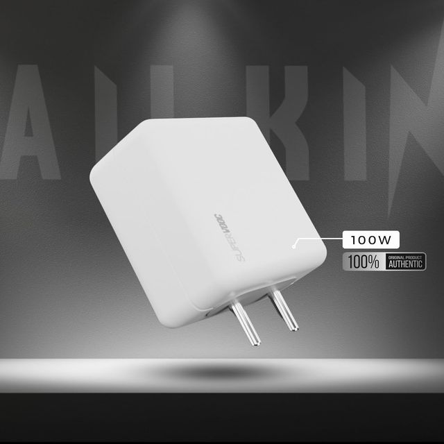 Ailkin SUPERVOOC 100W ULa Fast Charger Adaptor for OnePlus with True PD Charging Support (No Cable)
