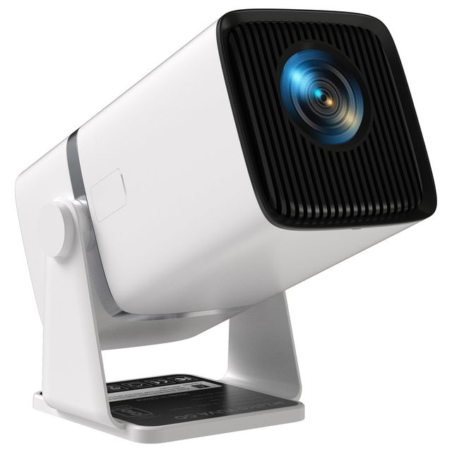 Wzatco Yuva Go Android 13.0 Smart Projector | 2X Brighter | 1080P and 4K Support