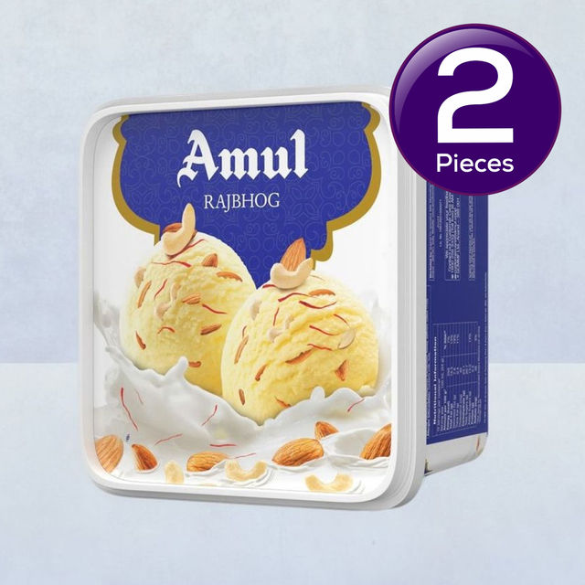 Amul Rajbhog Ice Cream Tub 1 l Combo