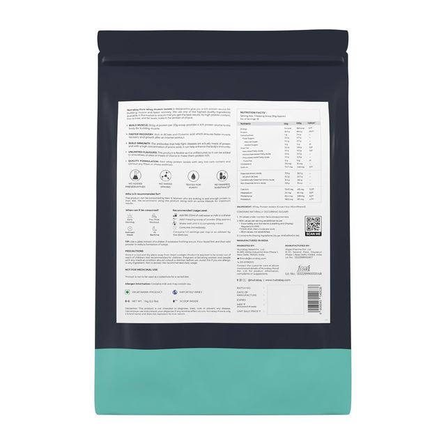 Nutrabay Pure Series Whey Protein Isolate