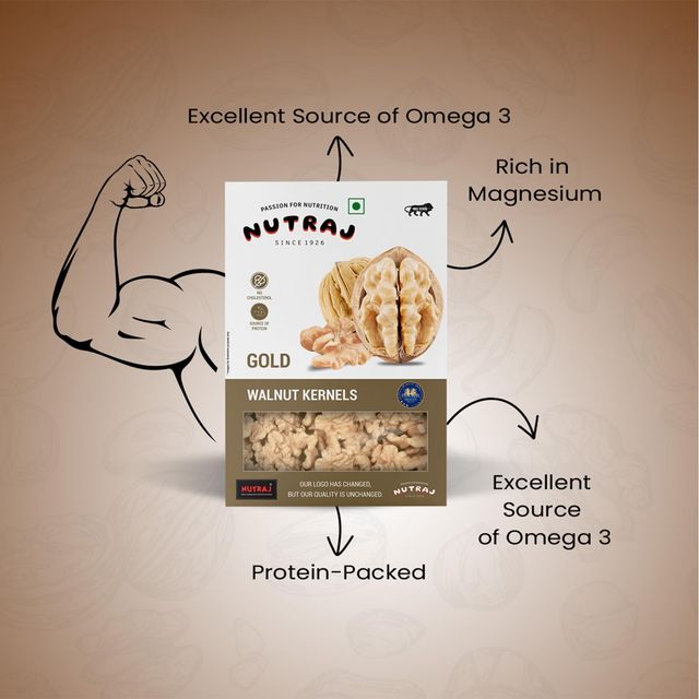 Nutraj Broken California Walnut/Akhrot