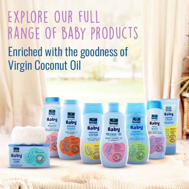 Parachute Advansed Baby Gentle Wash For New Born Enriched With Virgin Coconut Oil