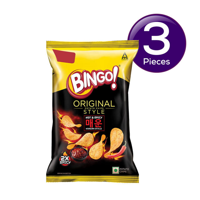 Bingo! Original Style Potato Chips - Korean Style 85 g Combo