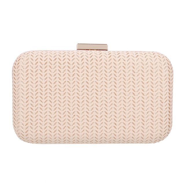Mochi Women's Party Clutch | 38-8368-15 | Gold