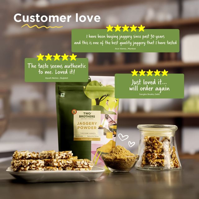 Two Brothers Jaggery Powder | Pouch