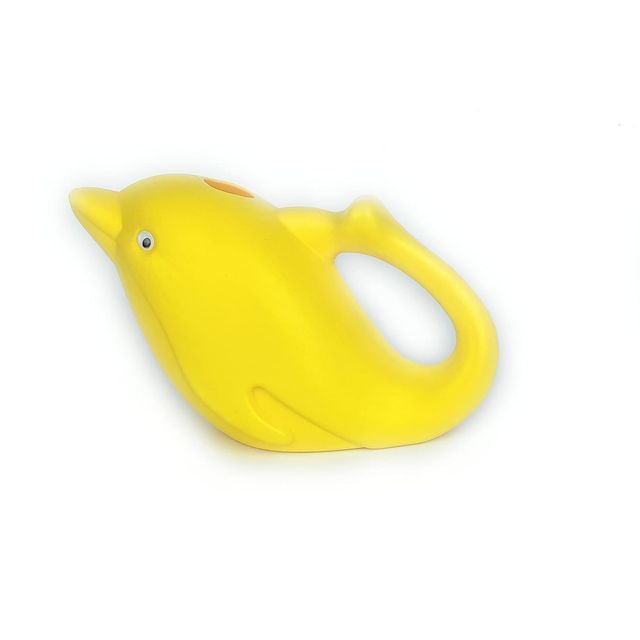 Go Hooked Plastic Dolphin Shape Kids Watering Can For House Plants and Garden