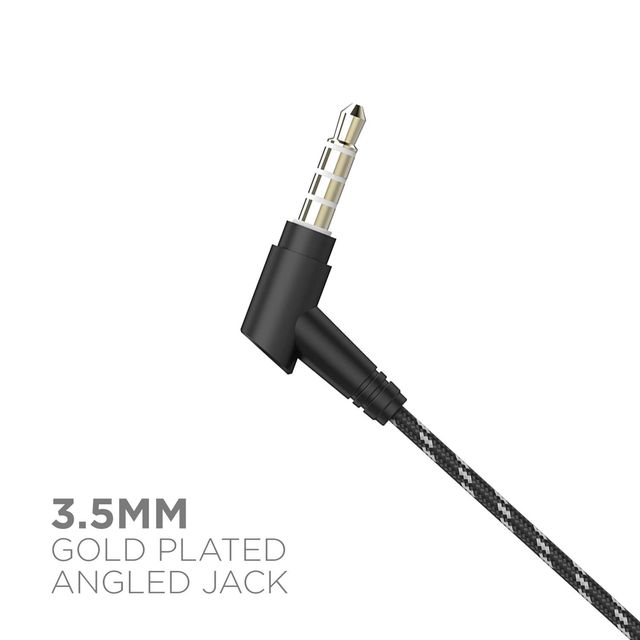 boAt Bassheads 152 Wired Earphones with Super Extra Bass, In-Line Remote & Mic (Active Black)