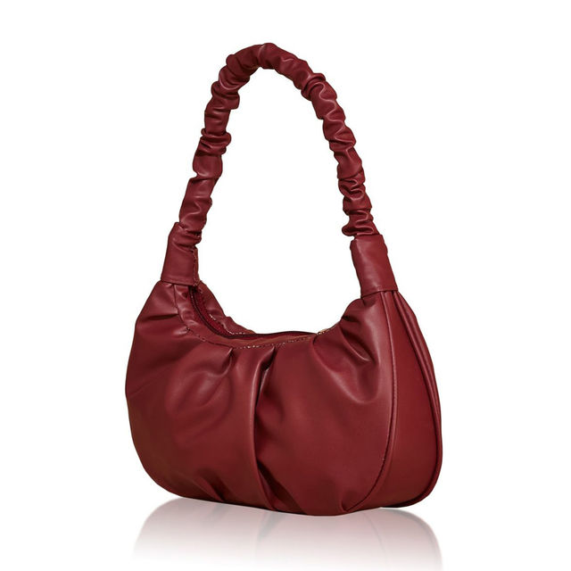Fargo Vegan Leather Women's Sling Bag Maroon