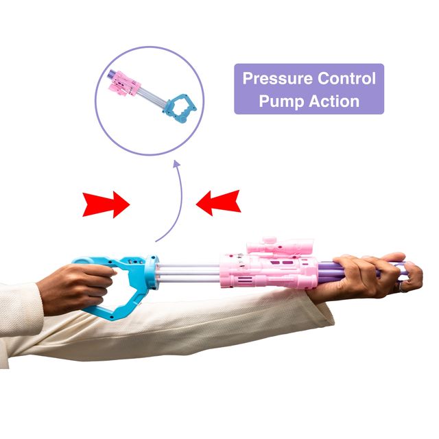 Tota Special KGF Machine Gun Water Pipe Pichkari for Holi