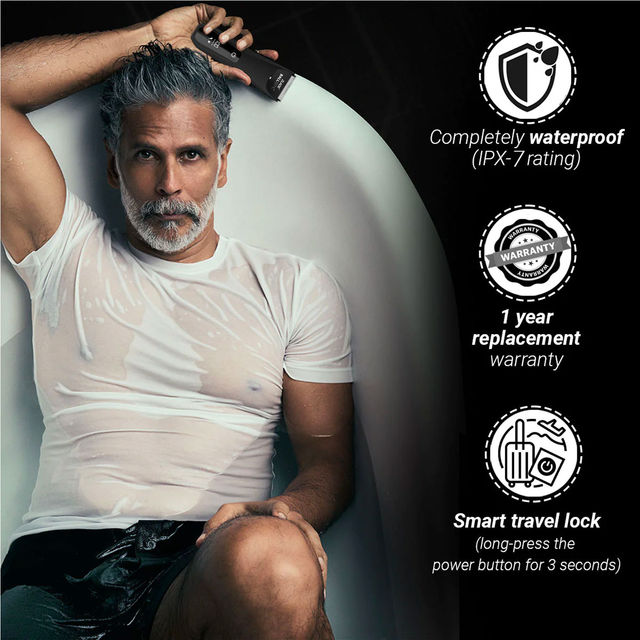 Zlade Ballistic TURBO 3.0 Full-Body Manscaping Trimmer for Men | Beard, Body & Balls