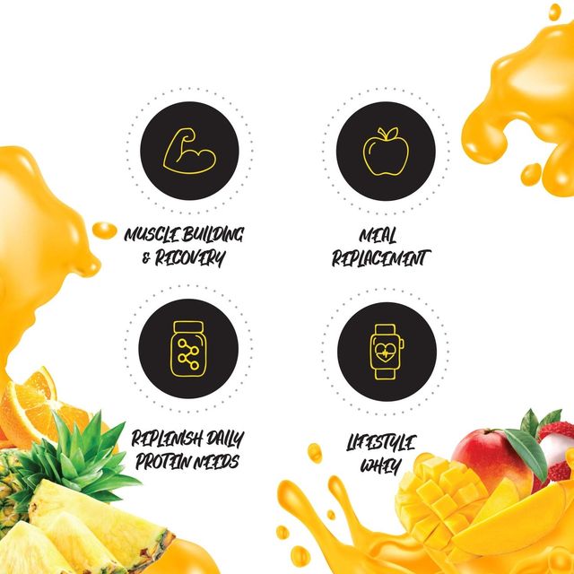 Big Muscles Nutrition Frotein | Mango Orange