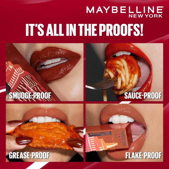 Maybelline New York Superstay Vinyl Ink - Longwear Shine Lip Color | Pomodoro