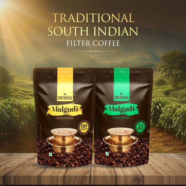 Continental Malgudi 80 Degree Filter Coffee - Pouch