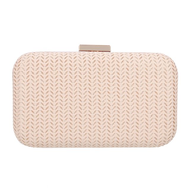 Mochi Women's Party Clutch | 38-8368-15 | Gold