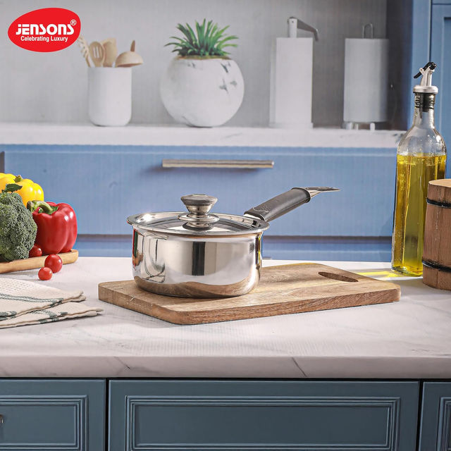 Jensons Induction Friendly Saucepan | 13 Inch