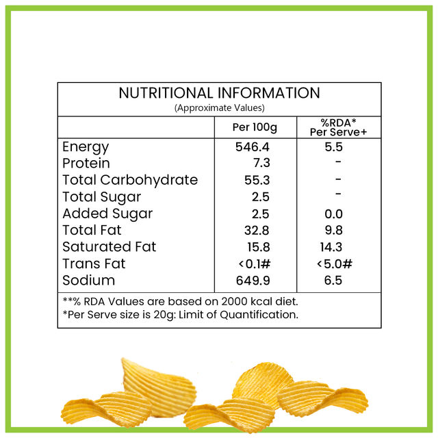 Haldiram Chips - Sour Cream & Onion