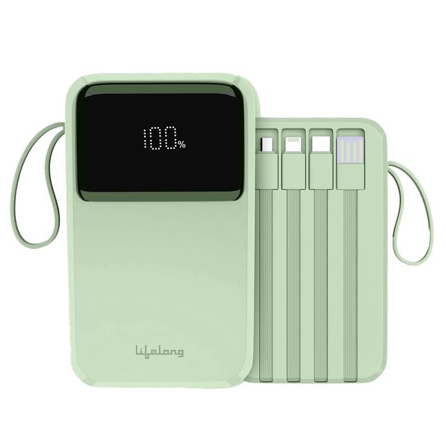 Lifelong ZenCharge 10000 mAh 22.5 W Compact Pocket Size Power Bank with 6 Input/Output Port