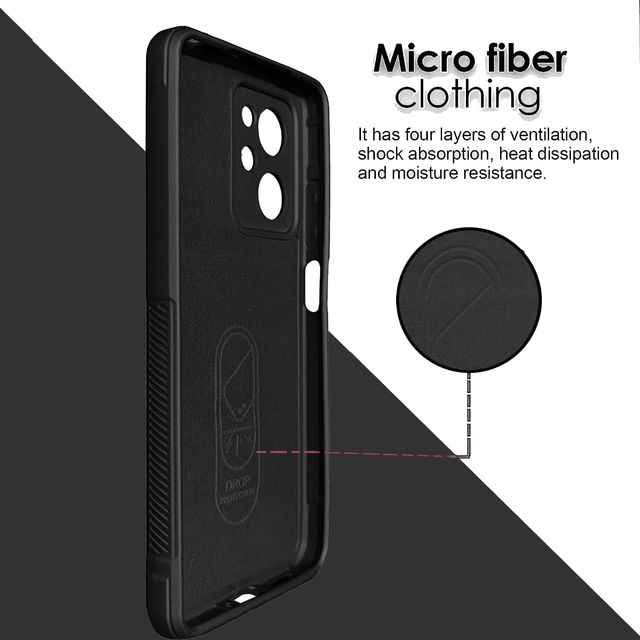 Artistque Case For Mi Redmi 12 4g Back Cover - Liquid Stripe Cover Silicone