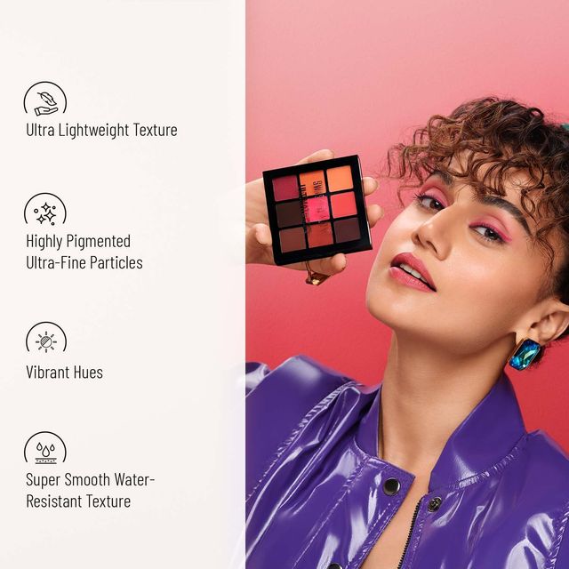 Swiss Beauty Ultimate 9 Pigmented Colors Eyeshadow Palette - Shade 06