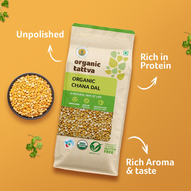Organic Tattva Chana Dal