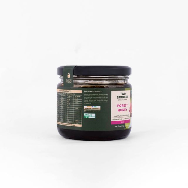 Two Brothers Multifloral Forest Honey Unpasteurized Unprocessed Raw Honey