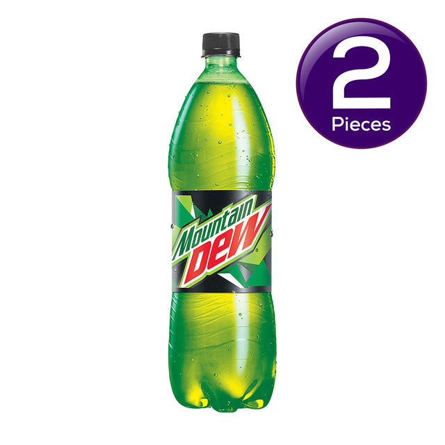 Mountain Dew Soft Drink 2.25 l Combo