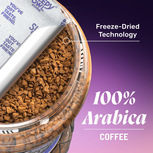 Sleepy Owl Original 100% Arabica Medium Roast Instant Coffee