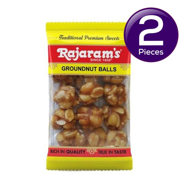 Rajaram's Peanut Balls (Chikki) 100 g Combo