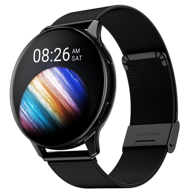 Noise  Vortex Plus Smartwatch with Bluetooth Calling | 1.46" Display - Black Link